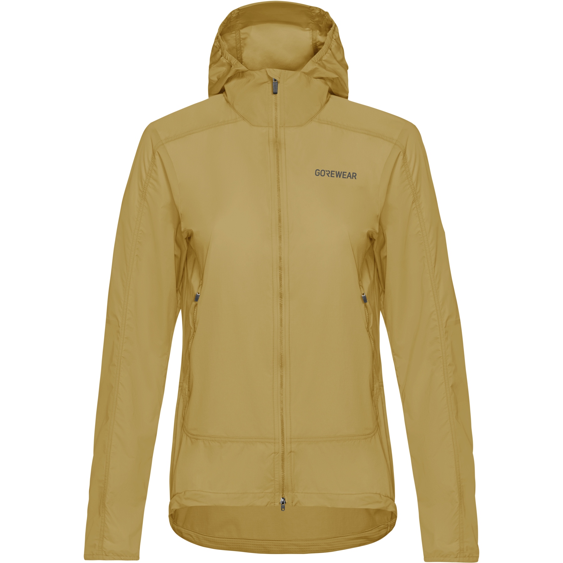 Kuva tuotteesta GOREWEAR FERNFLOW Tuulitakki Hupulla Naiset - tuscan sand DD00
