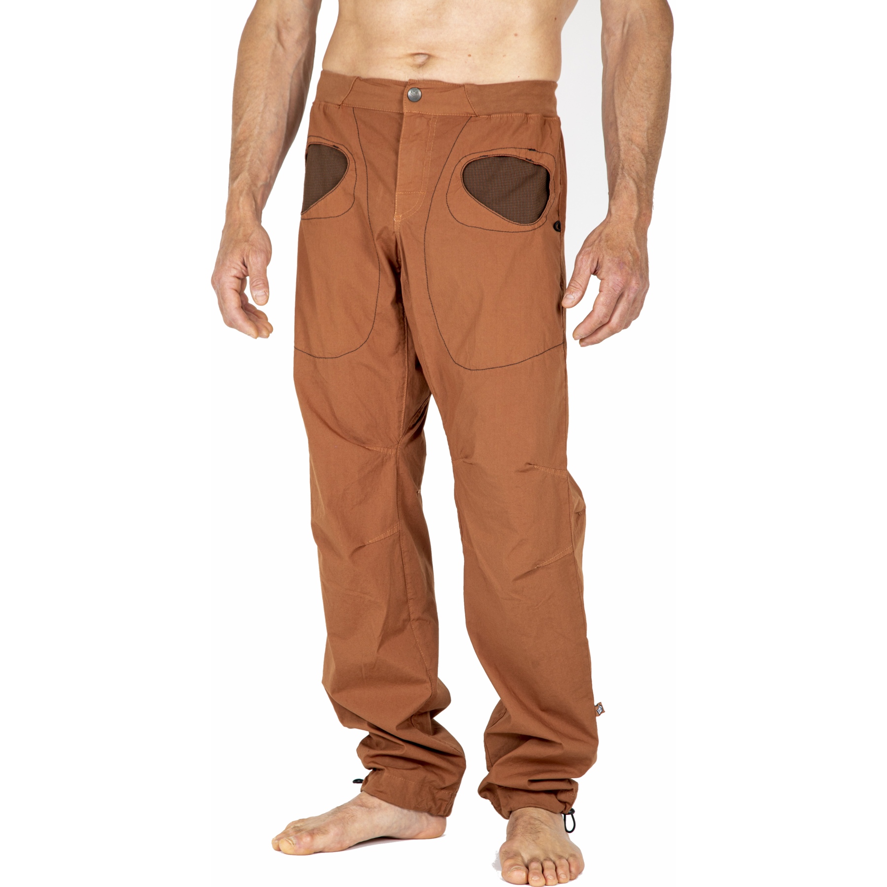 Kuva tuotteesta E9 Rondo Slim Climbing Pants Men - Cocoa