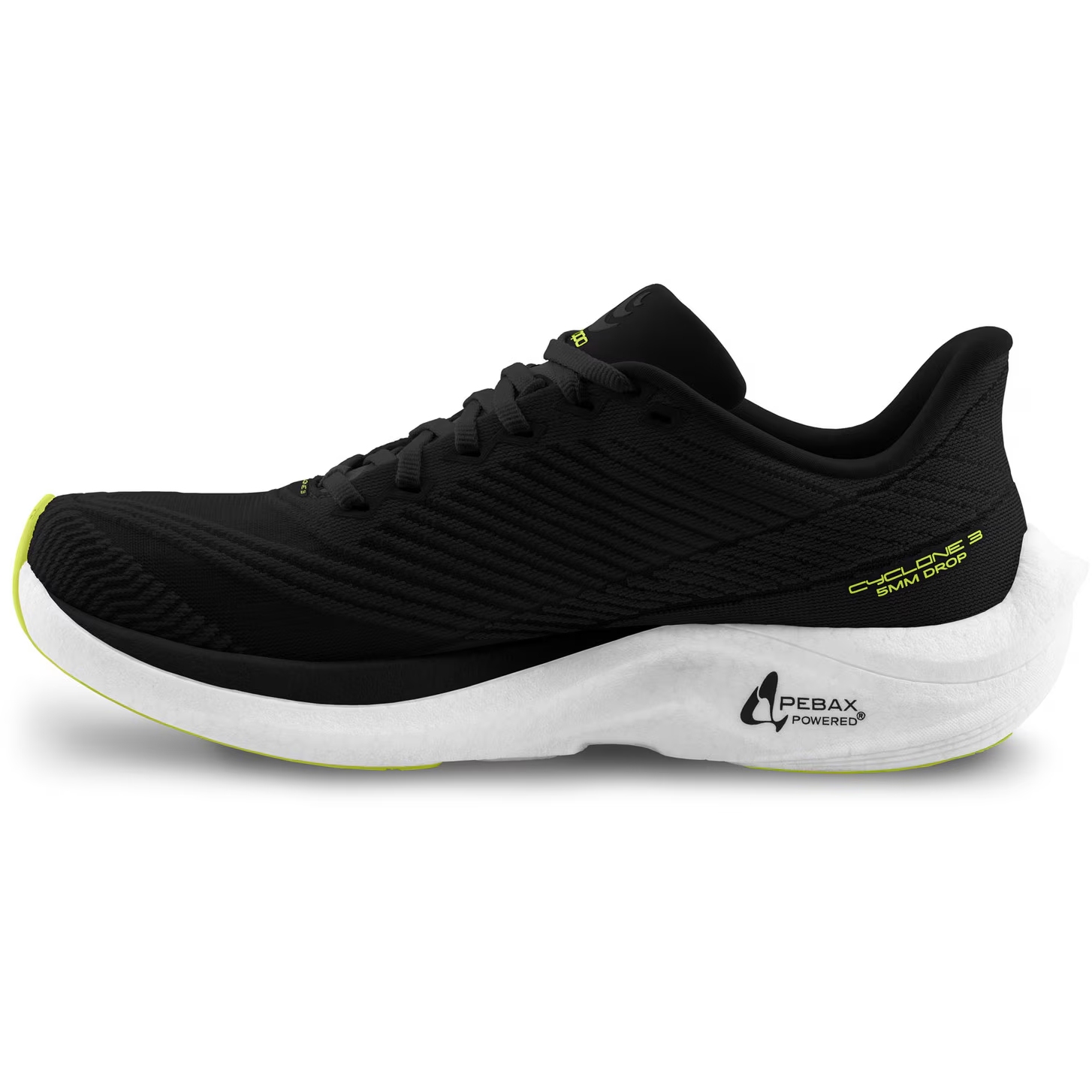 Topo Athletic Cyclone 3 Running Shoes Men - black/lime | BIKE24