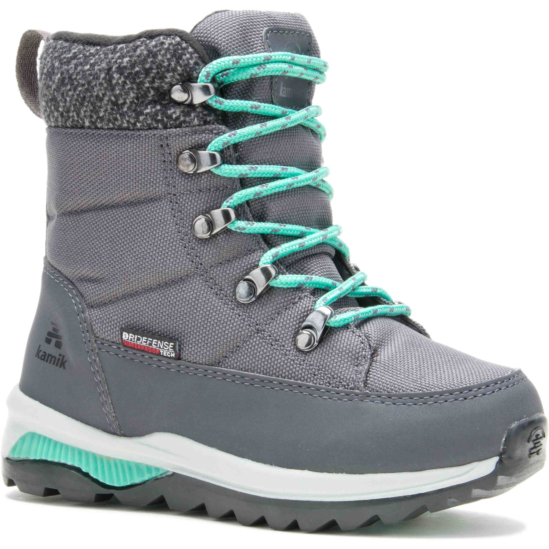 Image of Kamik Owl Kids Winter Boots - Charcoal