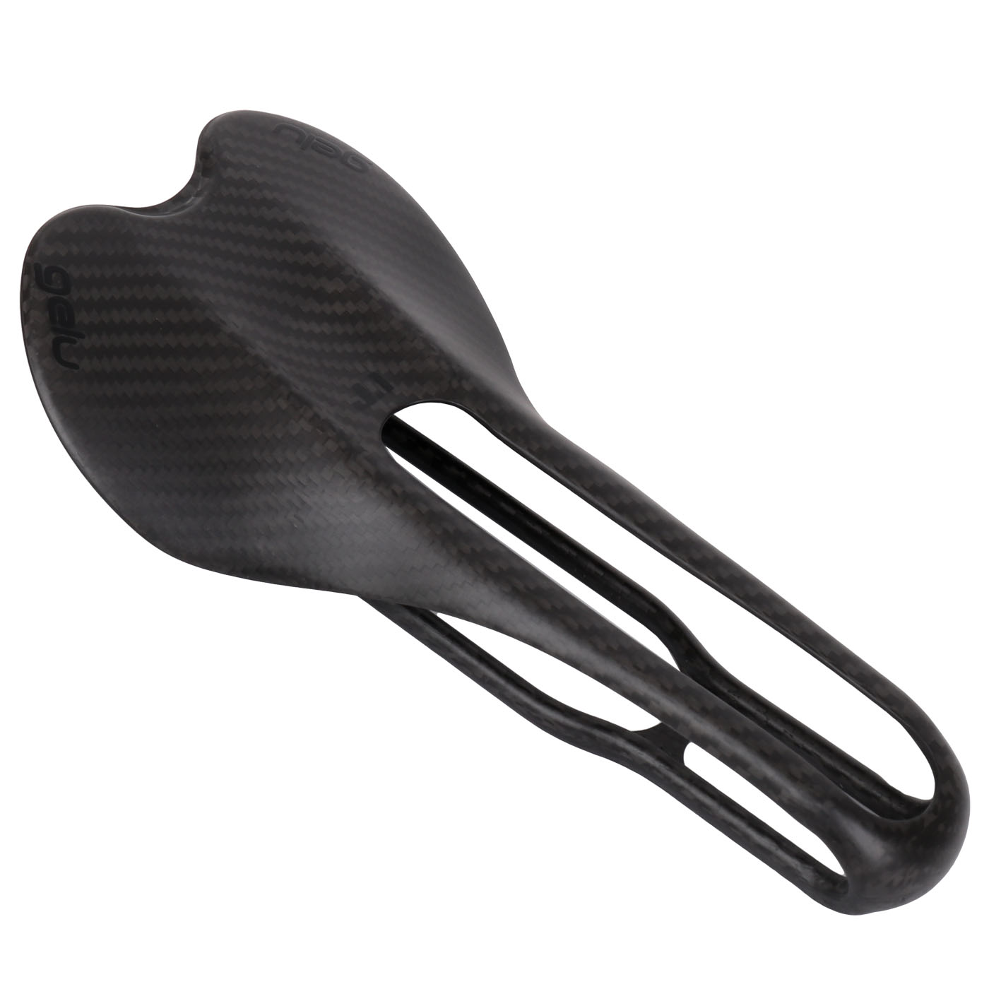 Productfoto van Gelu J1 Carbon Saddle - black Logos