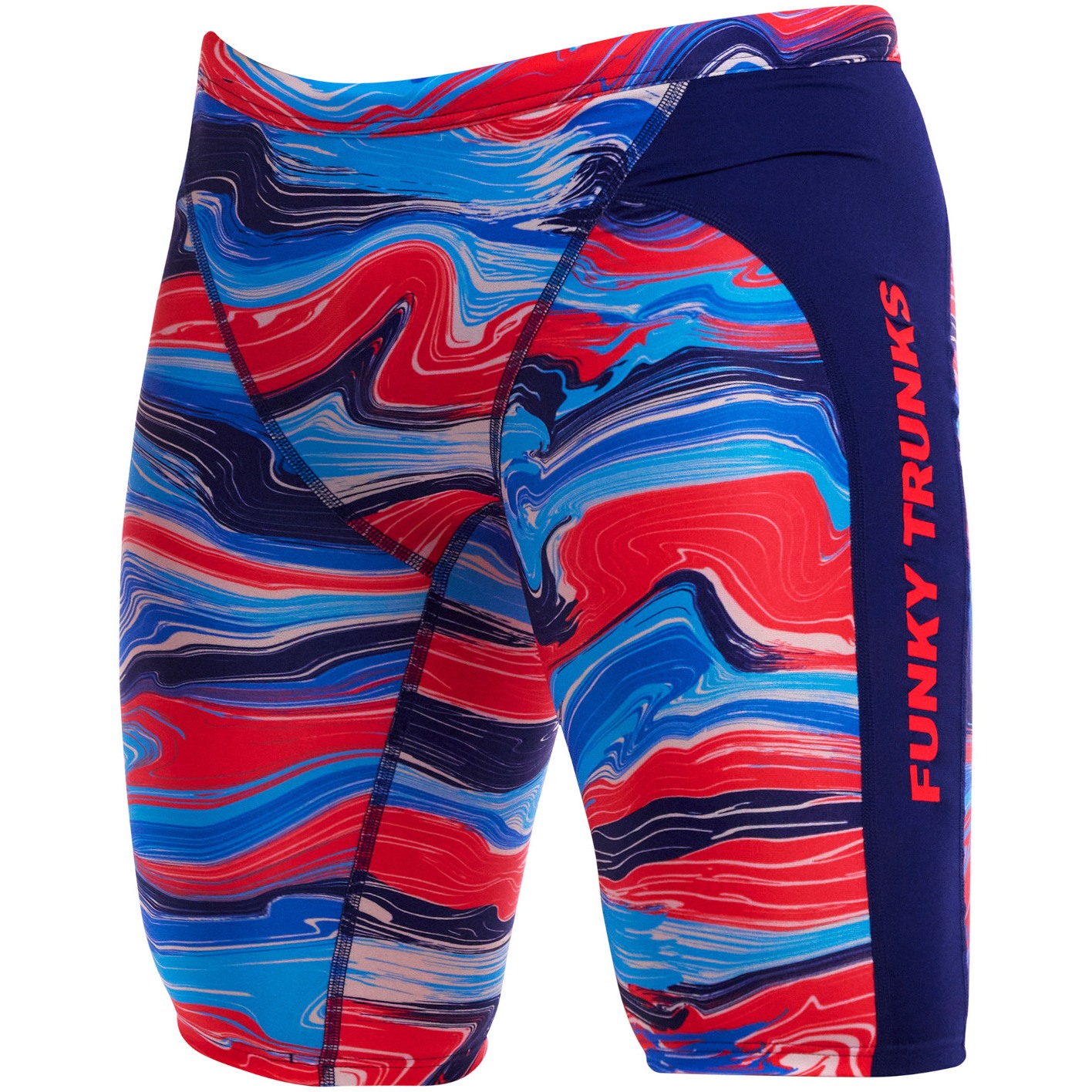 Produktbild von Funky Trunks Training Eco Jammers Badehose Herren - Wave Craze