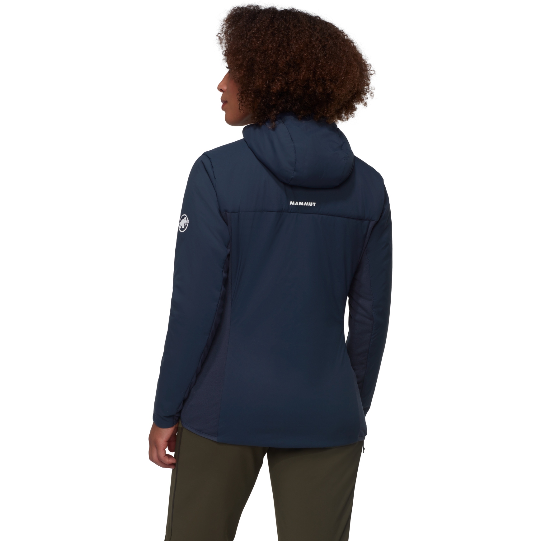 mammut flex light insulation hoody マムート ジャケット　中綿 Mammut Rime Light Flex Insulation Hooded Jacket Women - marine