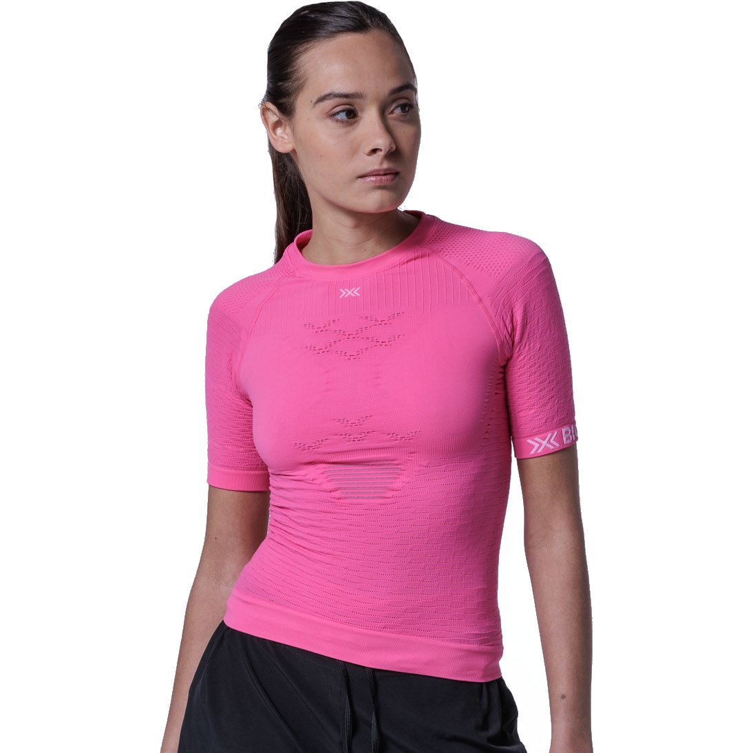 Zdjęcie: X-Bionic Effektor Running Shirt Women - neo pink/x white