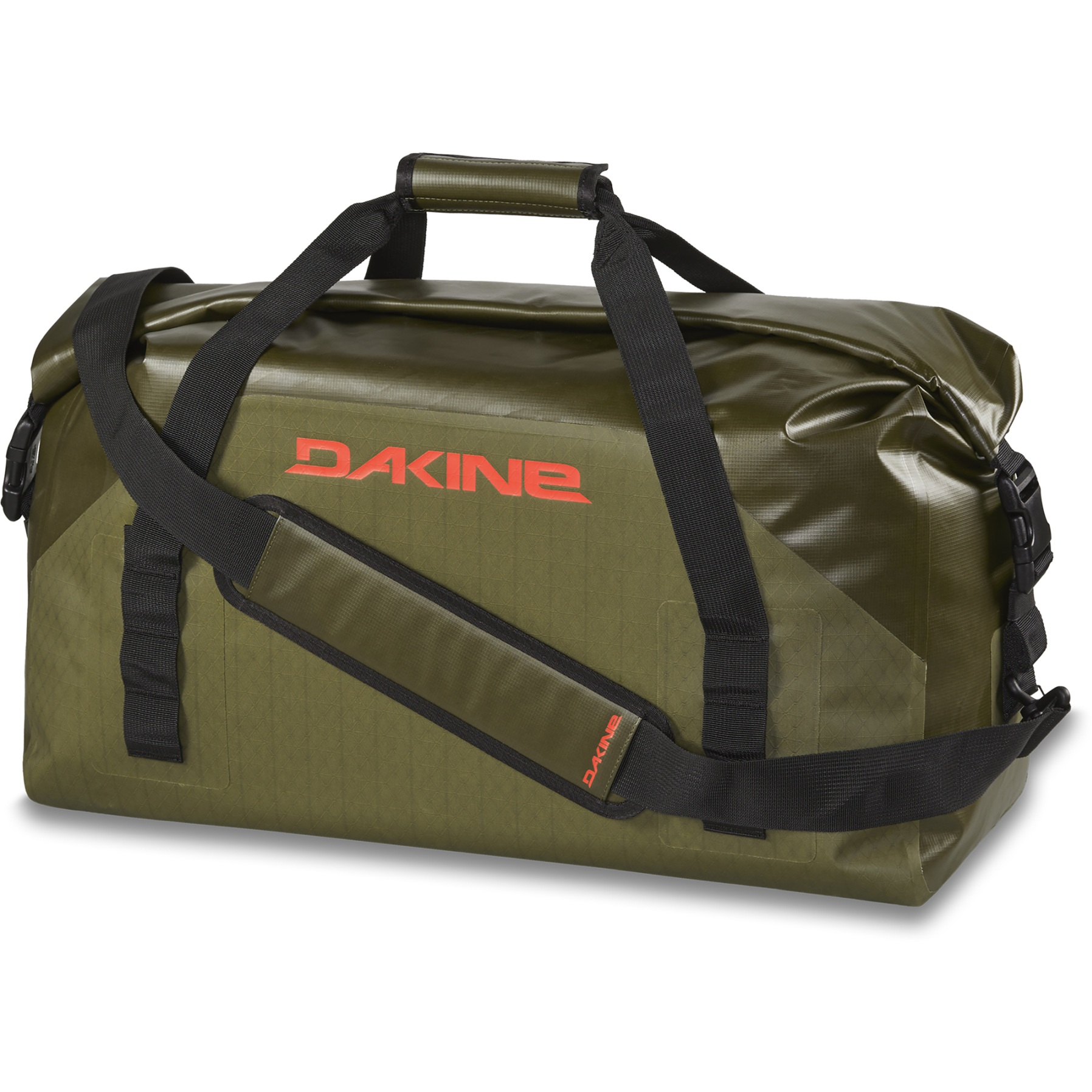 Picture of Dakine Cyclone Wet/Dry Rolltop Duffle 60L - dark olive