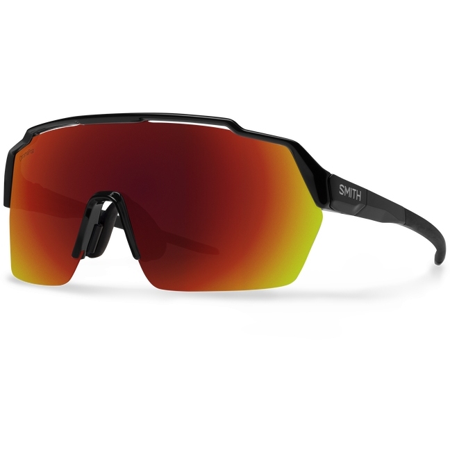 Bild von Smith Shift Split Mag Fahrrad-Brille - Black - ChromaPop Red Mirror + Clear