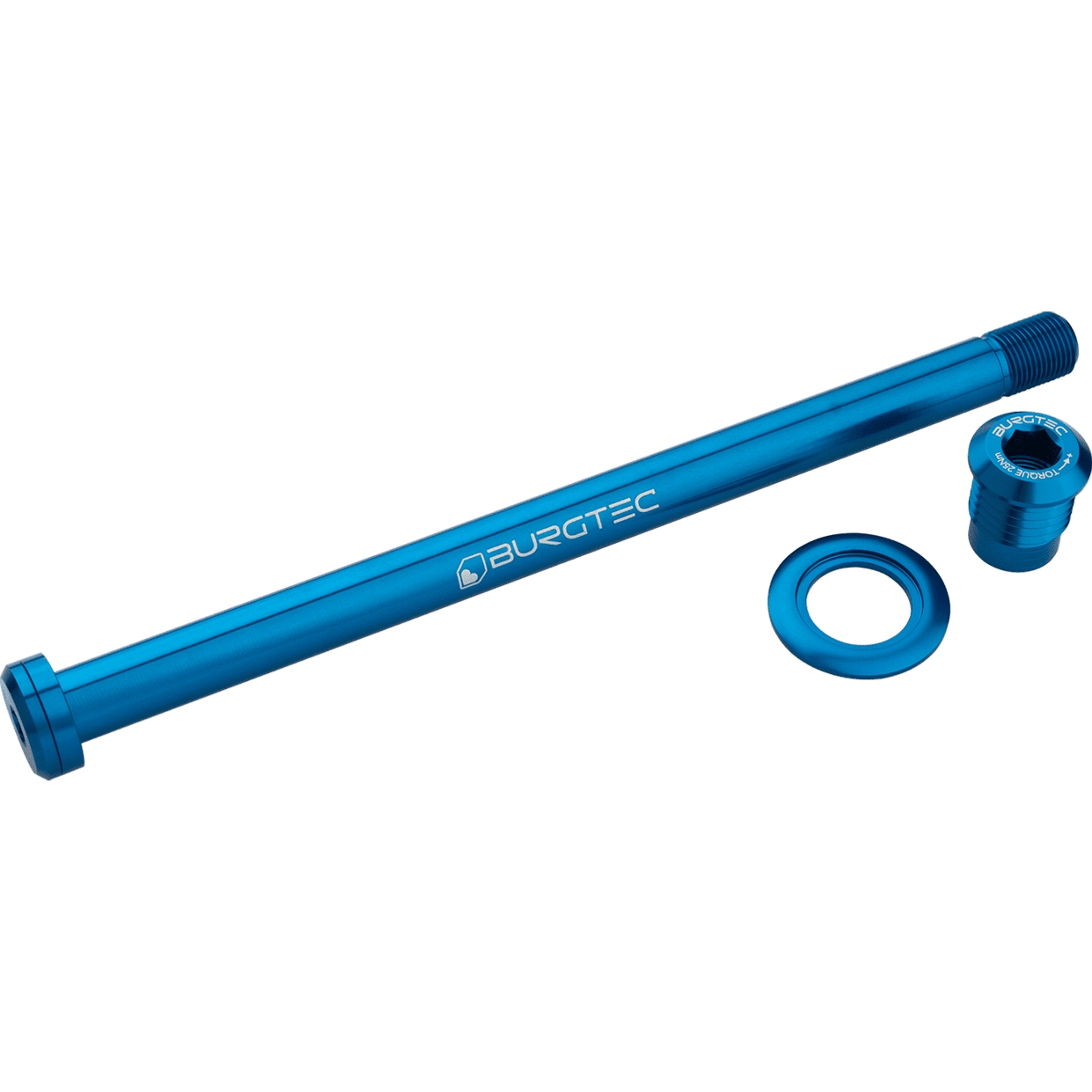 Produktbild von Burgtec Steckachse - 184.5mm | für Trek - deep blue