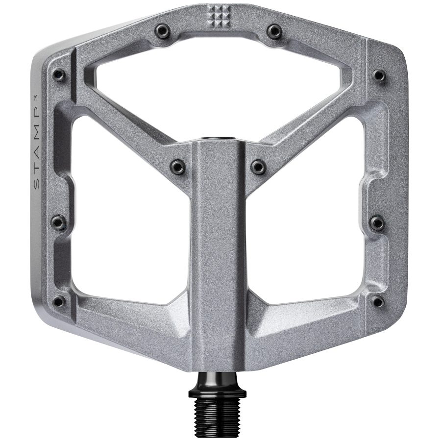 Picture of Crankbrothers Stamp 3 Magnesium Flat Pedal - large - grey