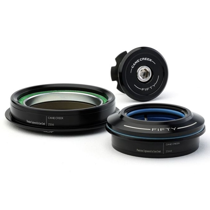 Зауженная гарнитура Cane Creek 50 - ZS44/28,6 | ZS56/40 - черный