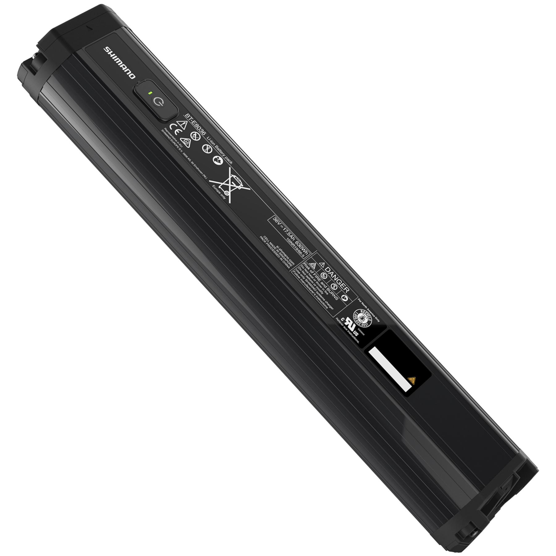 Picture of Shimano STePS BT-E8036-A Battery - Gen. 1 | 630Wh | Frame Type (integrated)