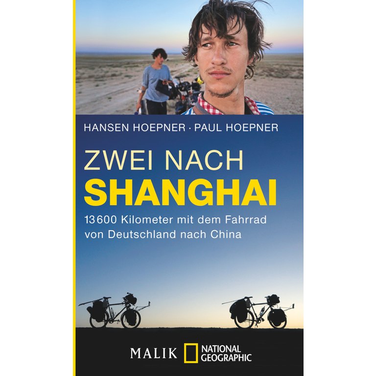 Productfoto van Zwei nach Shanghai - 13600 Kilometer mit dem Fahrrad von Deutschland nach China - paperback