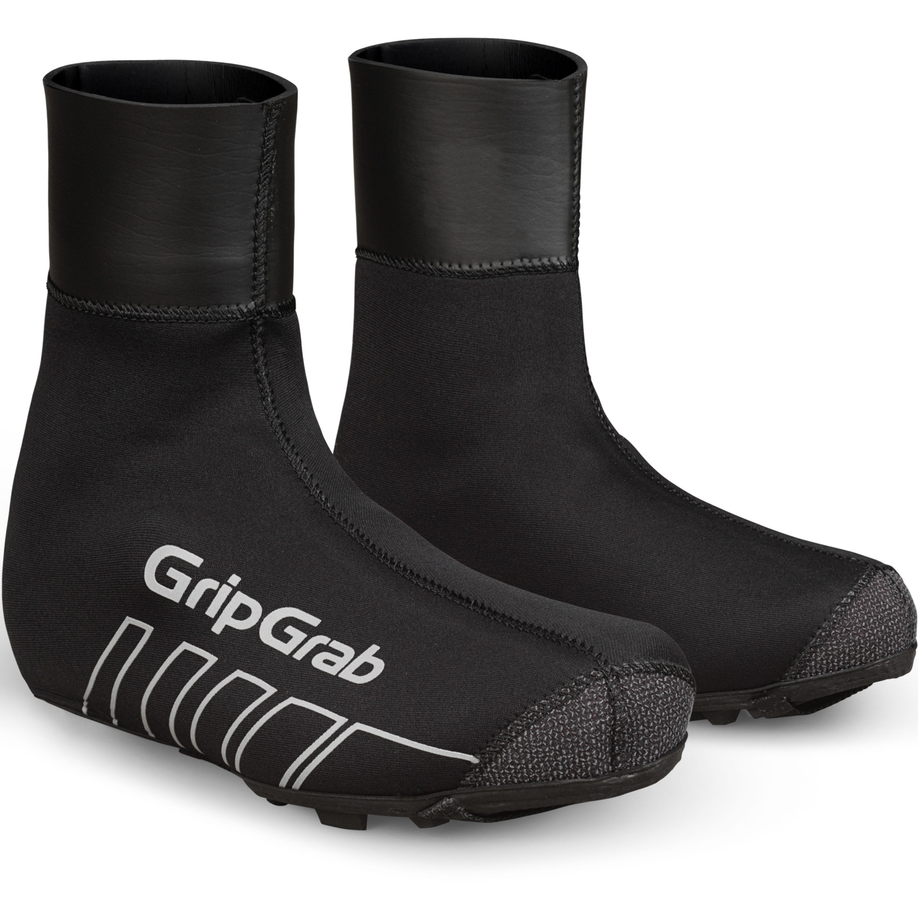 Image of GripGrab RaceThermo X Waterproof Winter MTB/CX Shoe Cover - Black