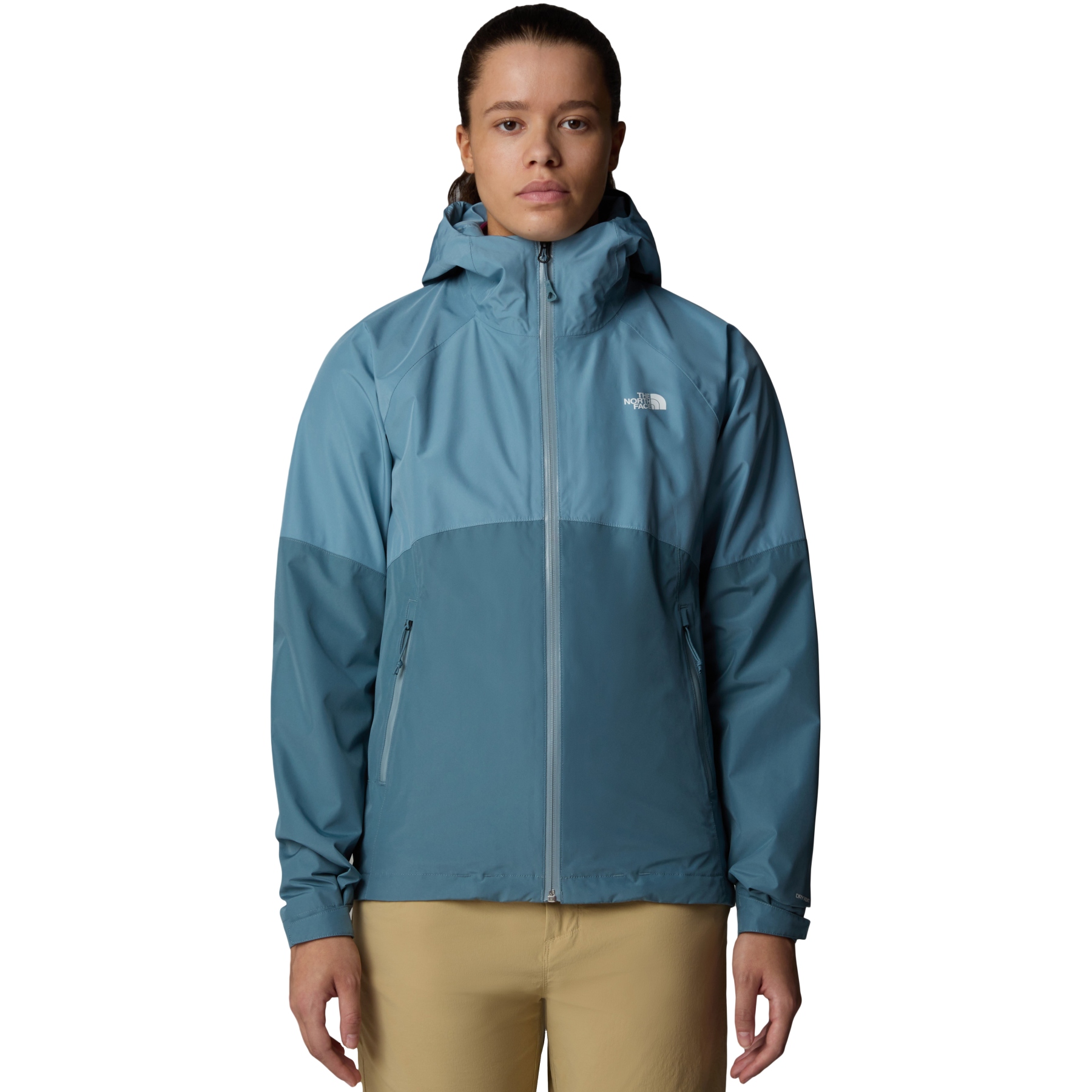 Produktbild von The North Face Diablo Dynamic Zip-in-Jacke Damen - Shallow Blue/Stormy Blue