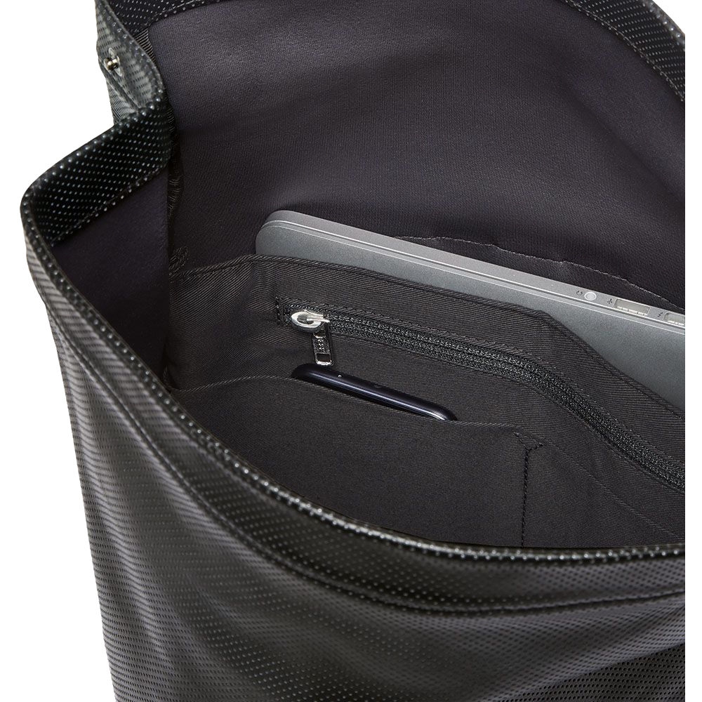Brooks Pickwick Reflective Leather Backpack 26L - black | BIKE24