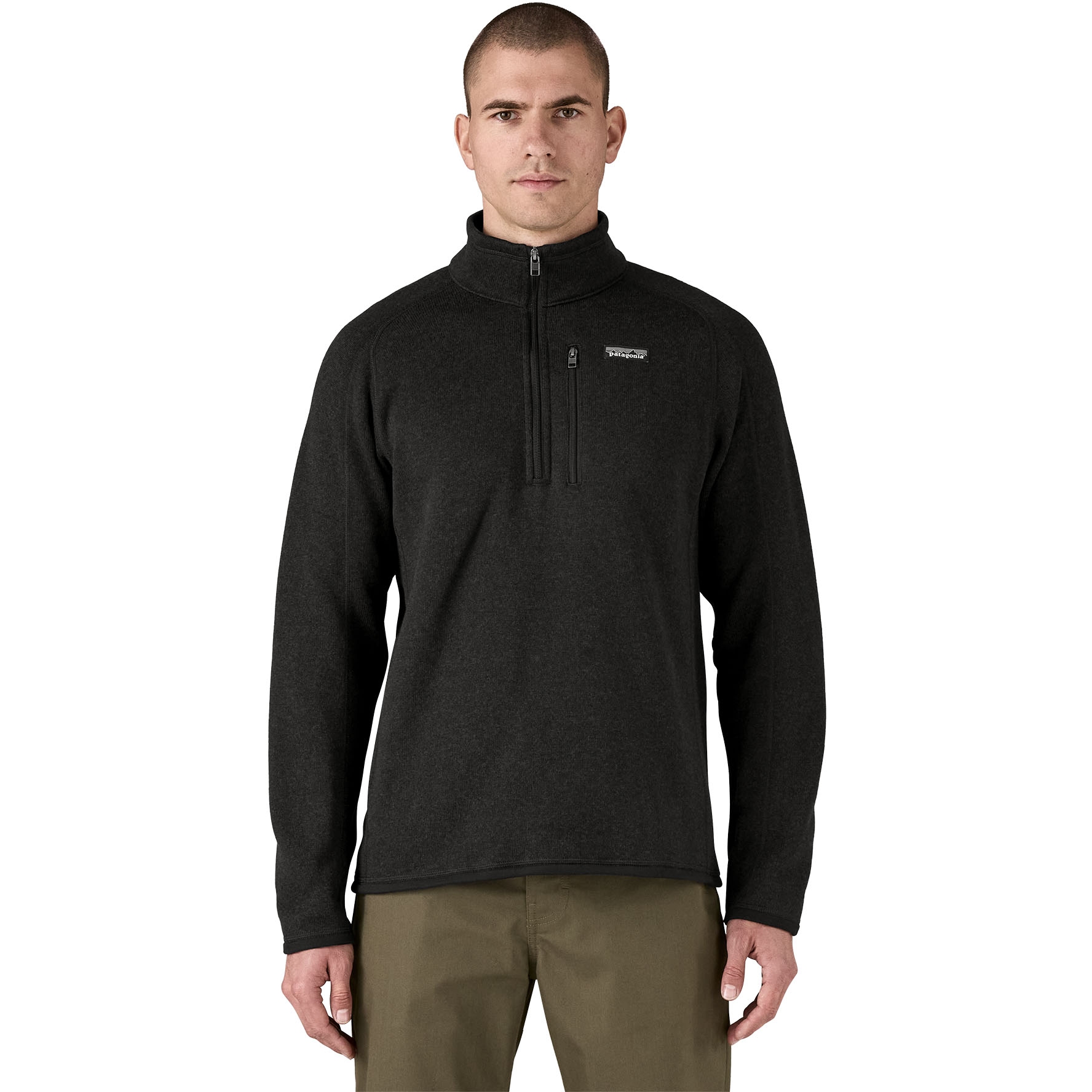 Produktbild von Patagonia Better Sweater 1/4-Zip Fleecepullover Herren - Schwarz