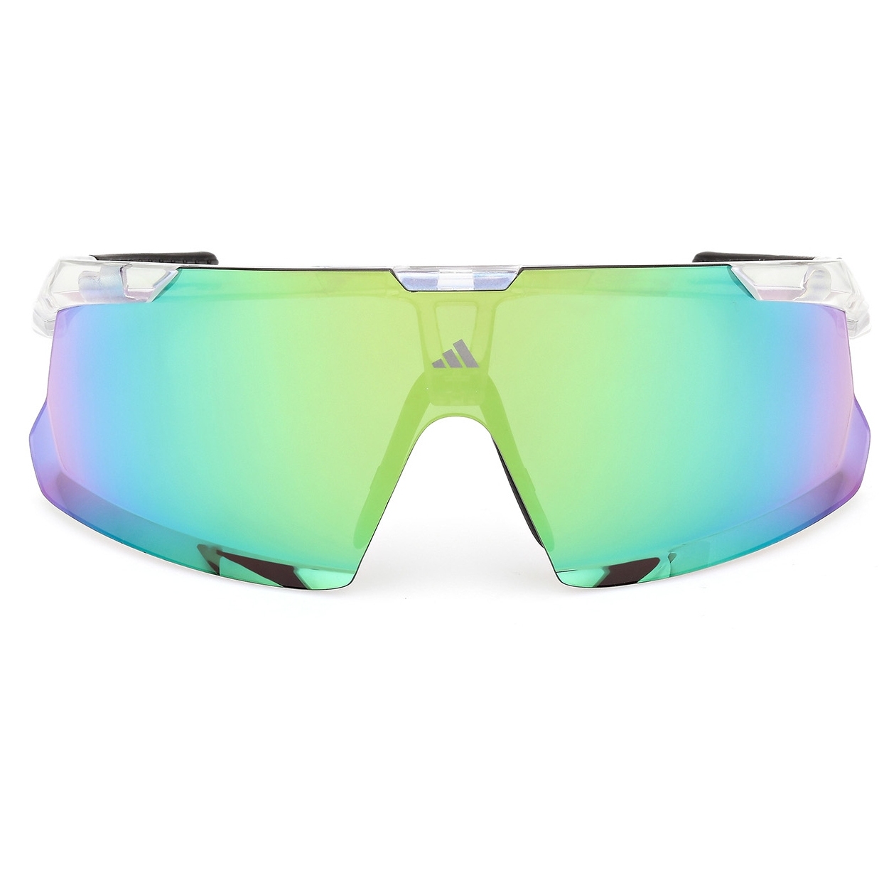 adidas Dunamis EVO SP0106 Glasses - Crystal / Green Mirror | BIKE24