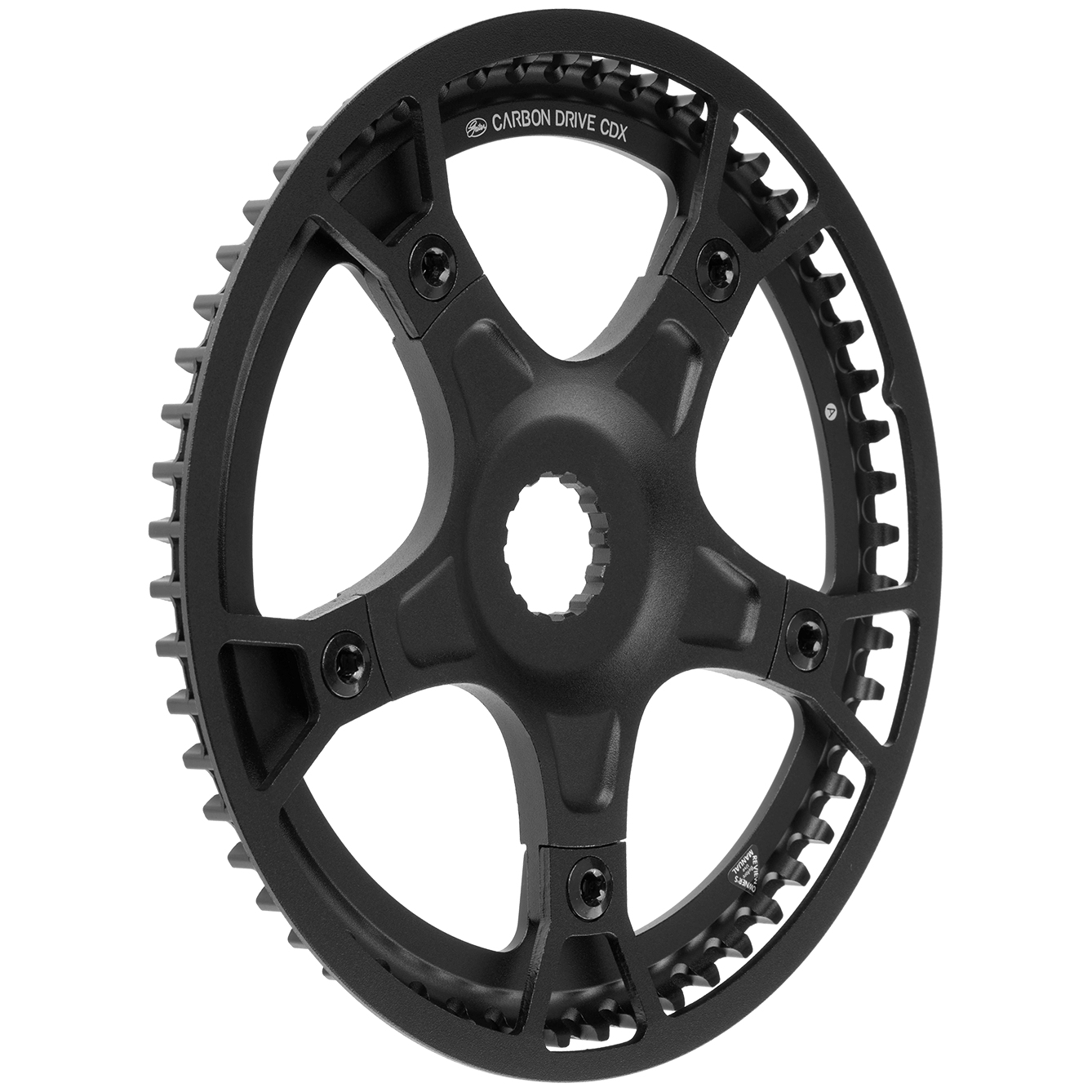 Bild von Gates Carbon Drive Riemenscheibe - CDX | Centertrack | Front | BCD-130 | Bosch Gen. 3 | Unified - mit Guard