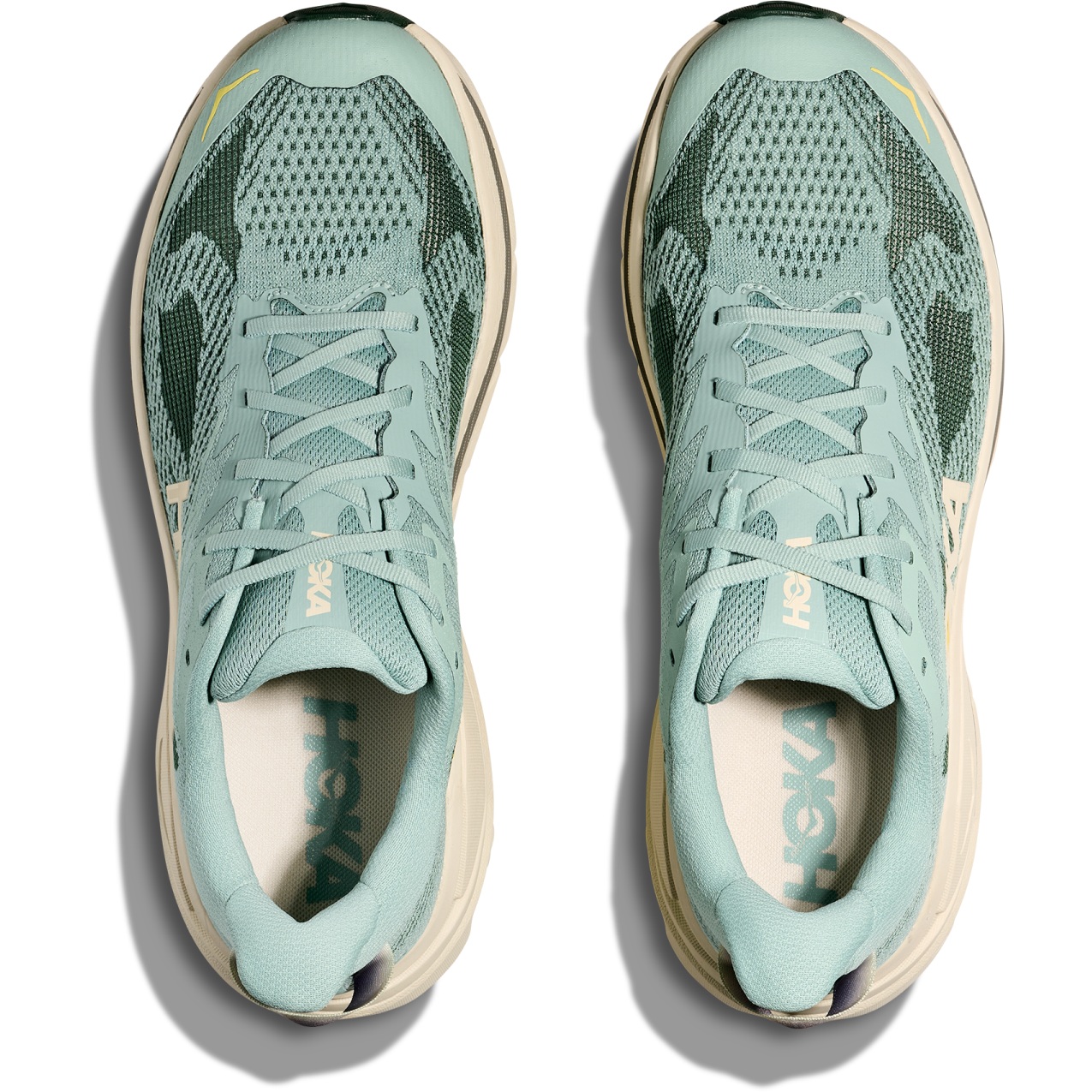 Hoka Challenger 8 Hardloopschoenen Heren - jade / truffle salt