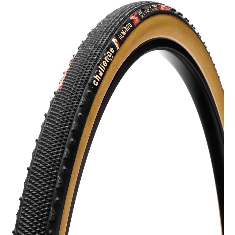 Picture of Challenge Almanzo Pro Open Folding Tire - 33-622 - black/tan