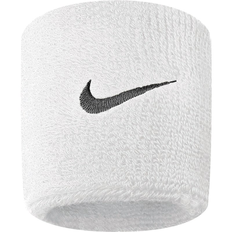 Productfoto van Nike Swoosh Zweetpolsbanden (Set van 2) - wit/zwart 101