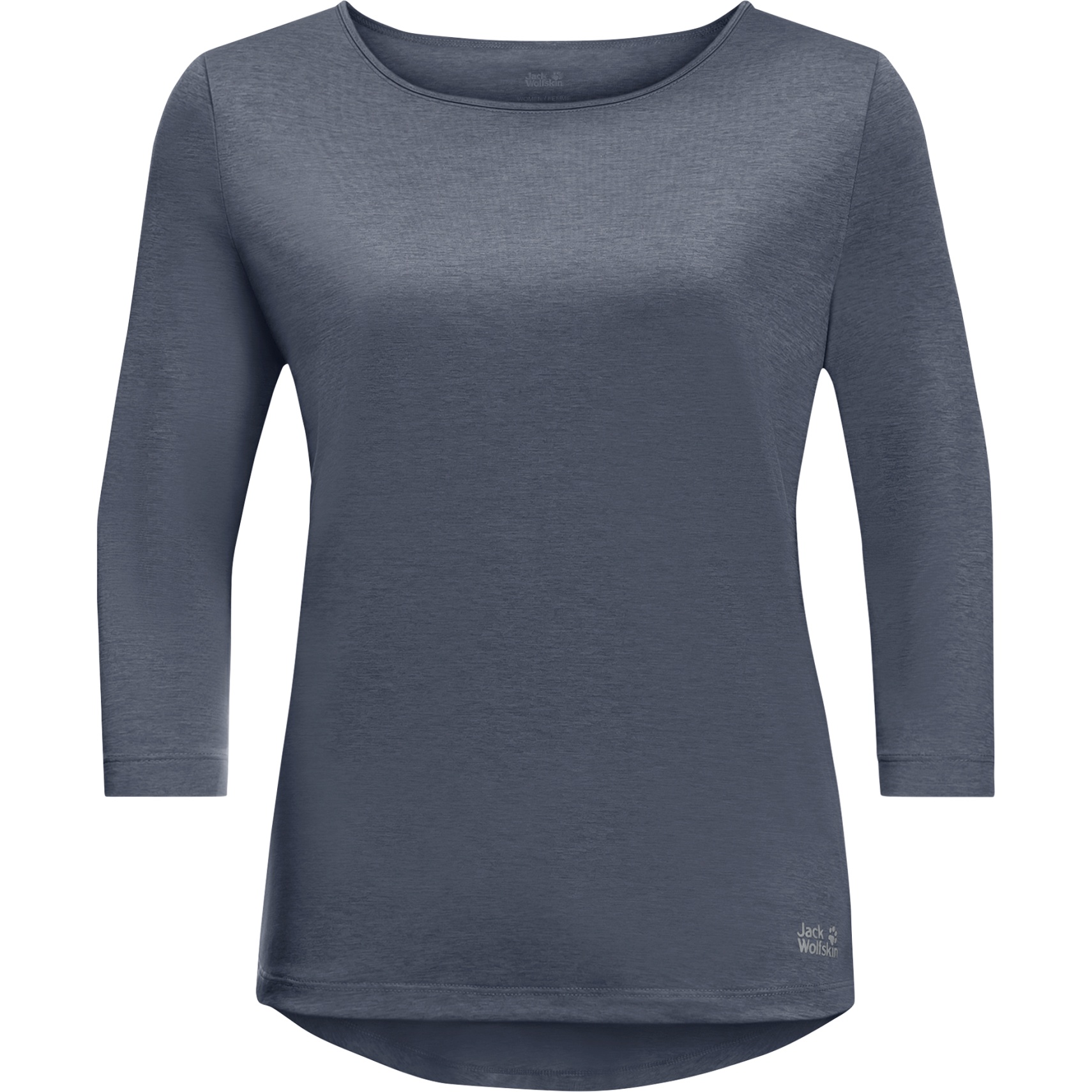 Picture of Jack Wolfskin Pack &amp; Go 3/4 T-Shirt Women - ombre blue