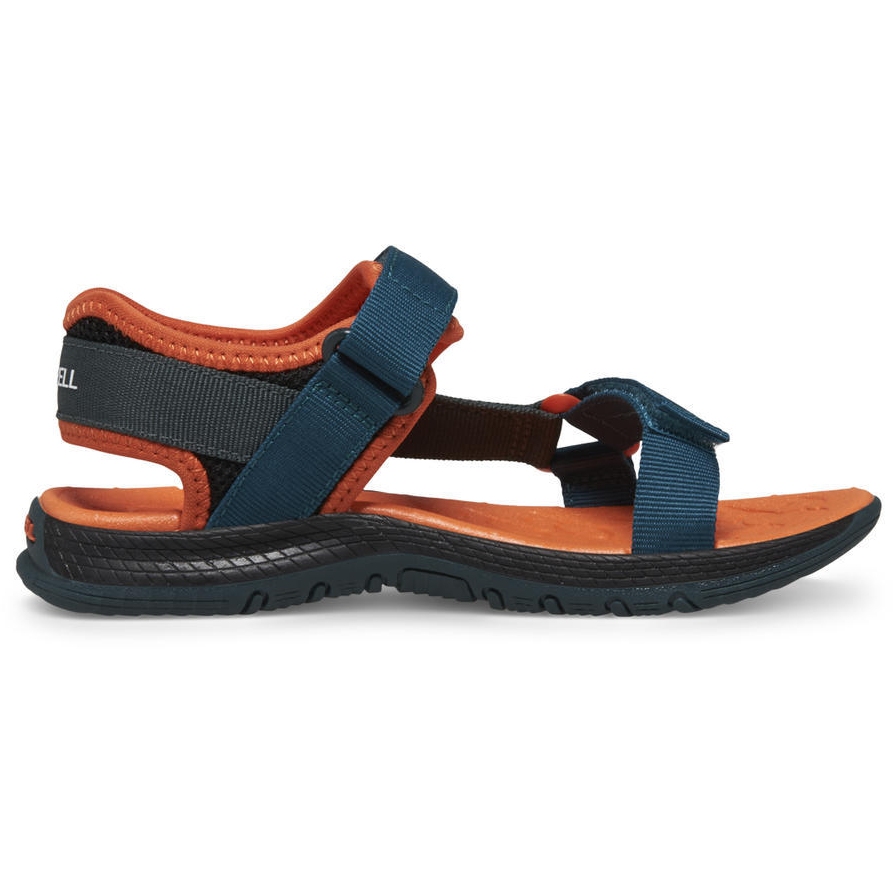 Picture of Merrell Kahuna Web Sandals Kids - green/black/orange