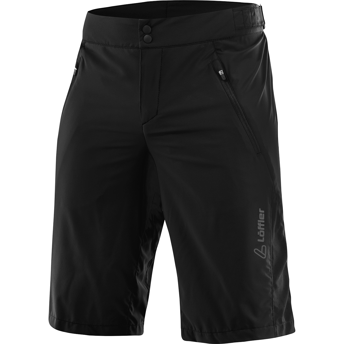 Productfoto van Löffler GRVL-E ASSL Fietsshort Heren - zwart 990