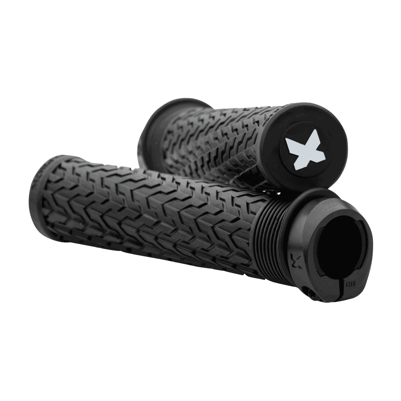 Picture of Sixpack S-TRIX CF Lock-On Bar Grips - black/dark Carbon