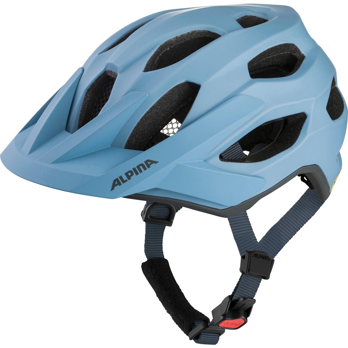 Picture of Alpina Apax MIPS Helmet - smoke-blue matt