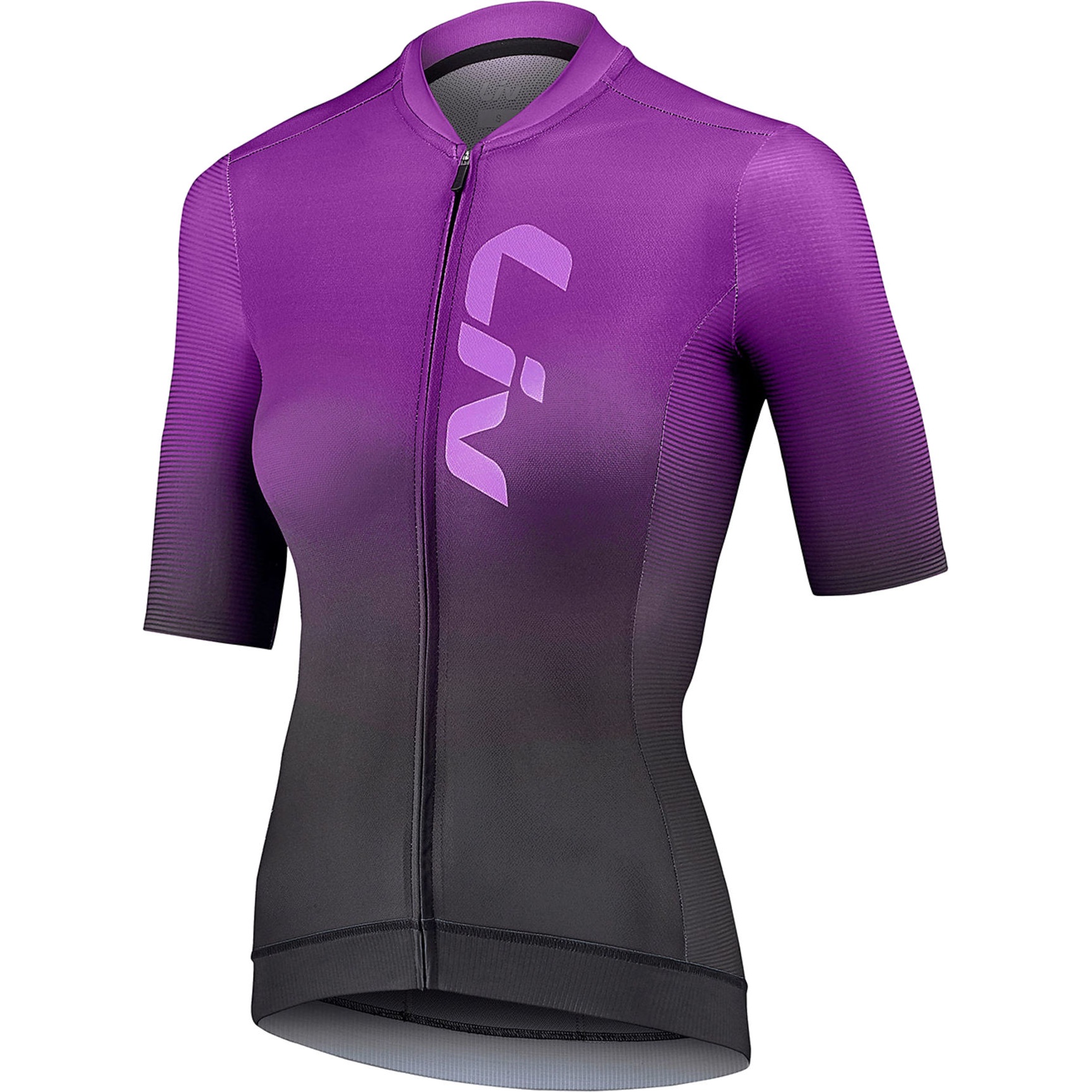 Produktbild von Liv Race Day Kurzarmtrikot Damen - schwarz/lila