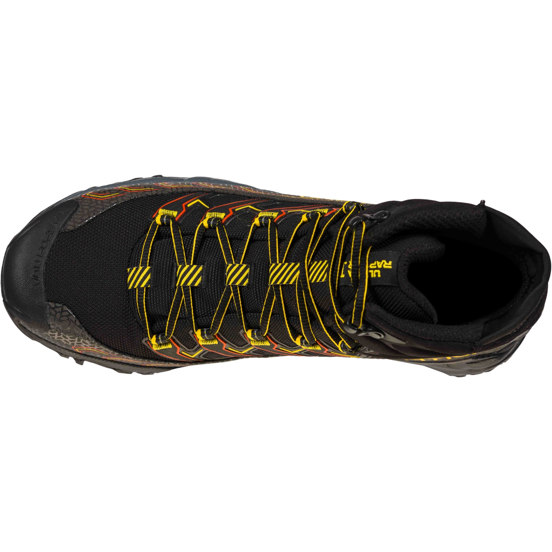 La Sportiva ULTRA RAPTOR II MID WIDE FIT GTX - Zapatillas de senderismo -  black/yellow/negro 