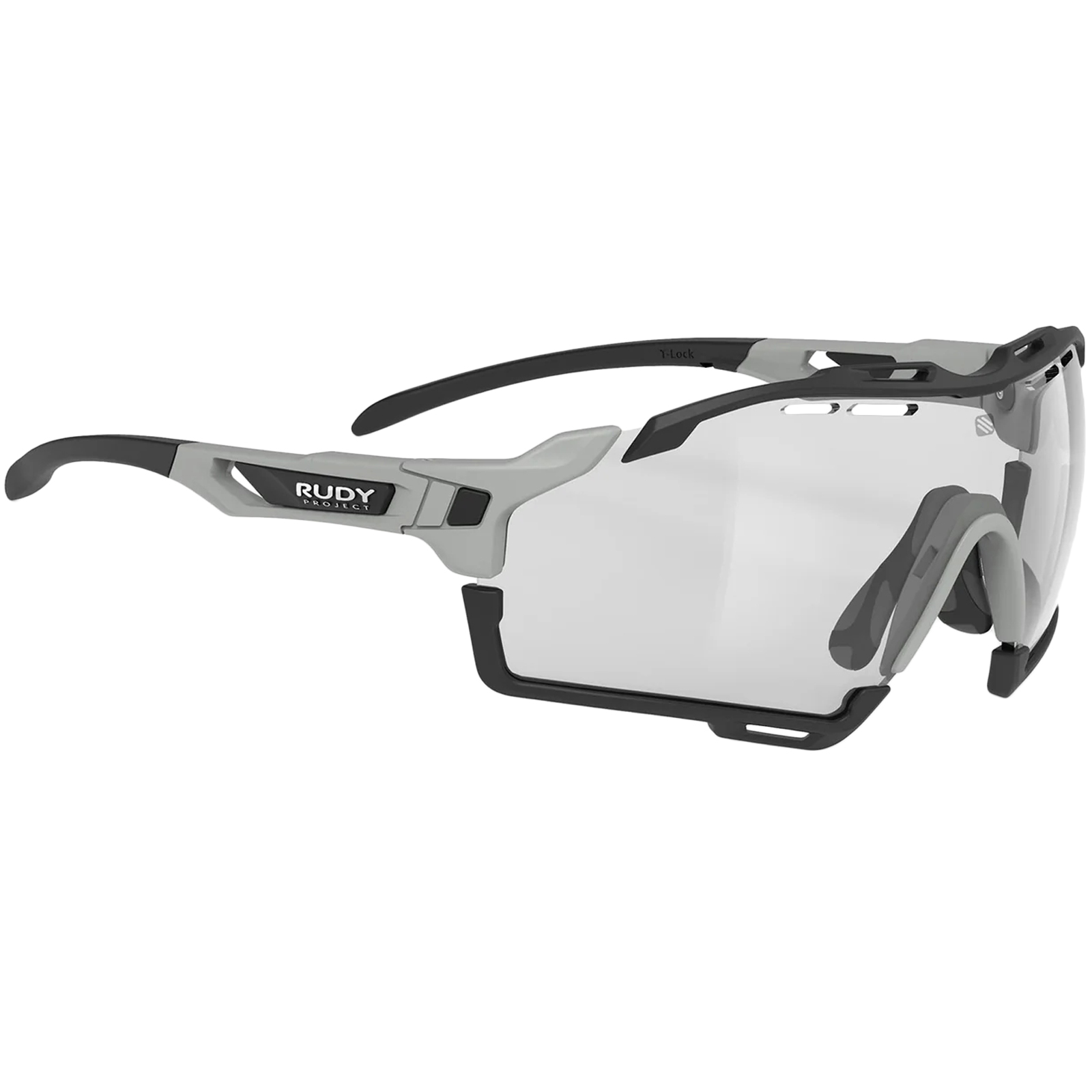 Lunettes De Sport Rudy Project Cutline | Gris Clair Mat, Verres ImpactX Photochromic - Neuf Avec étiquettes