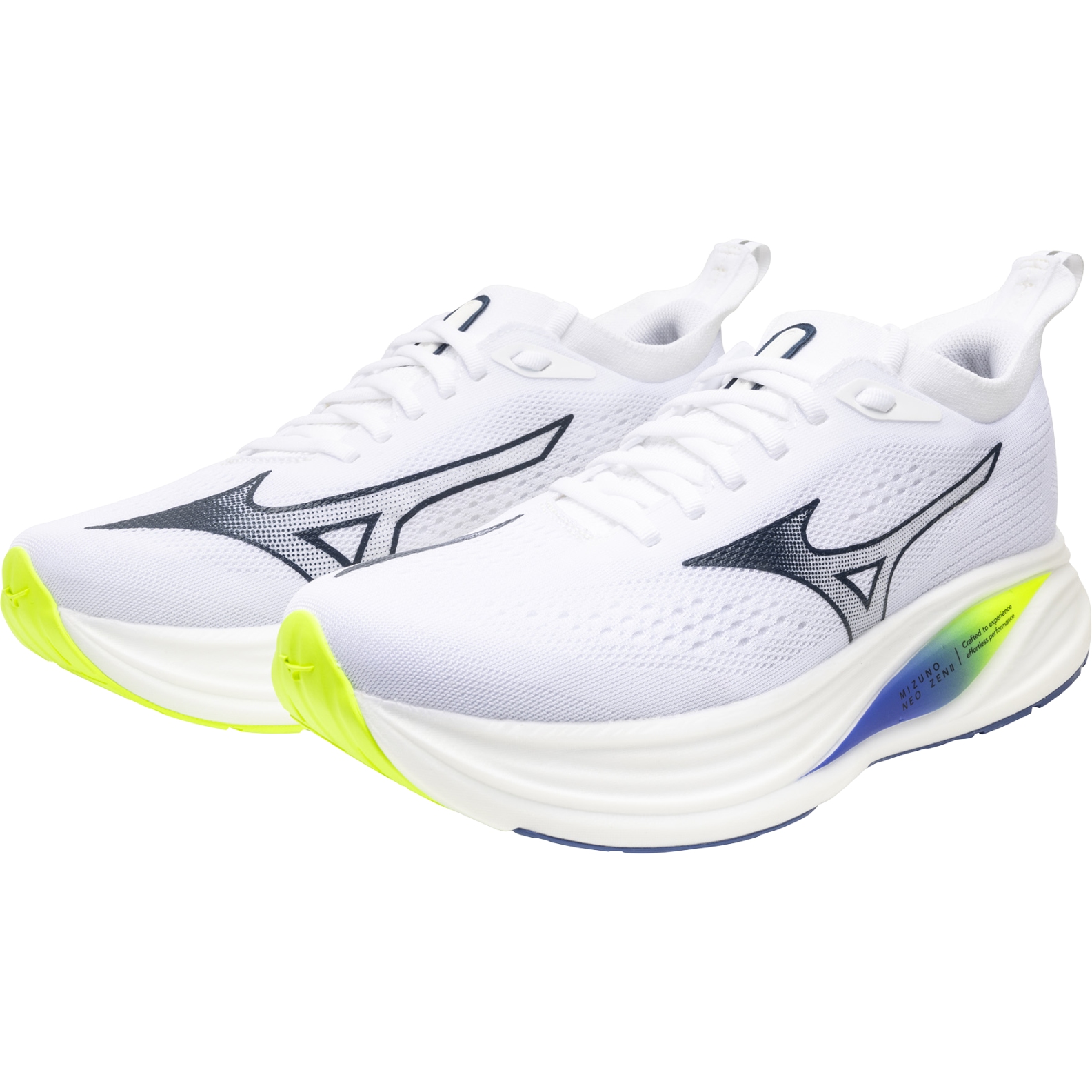 Mizuno Neo Zen 2 Running Shoes Men - White/Estate Blue/Lightning