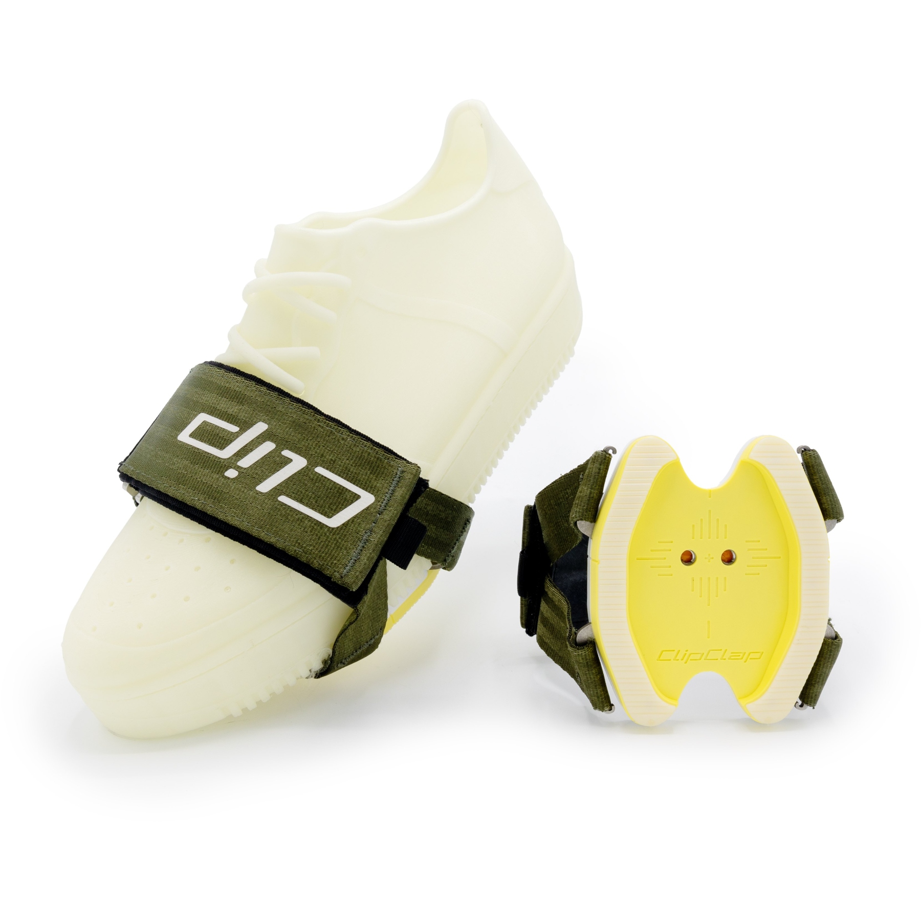 Photo produit de ClipClap Adaptateur de Pédale - Clix EXPLORE - olive green