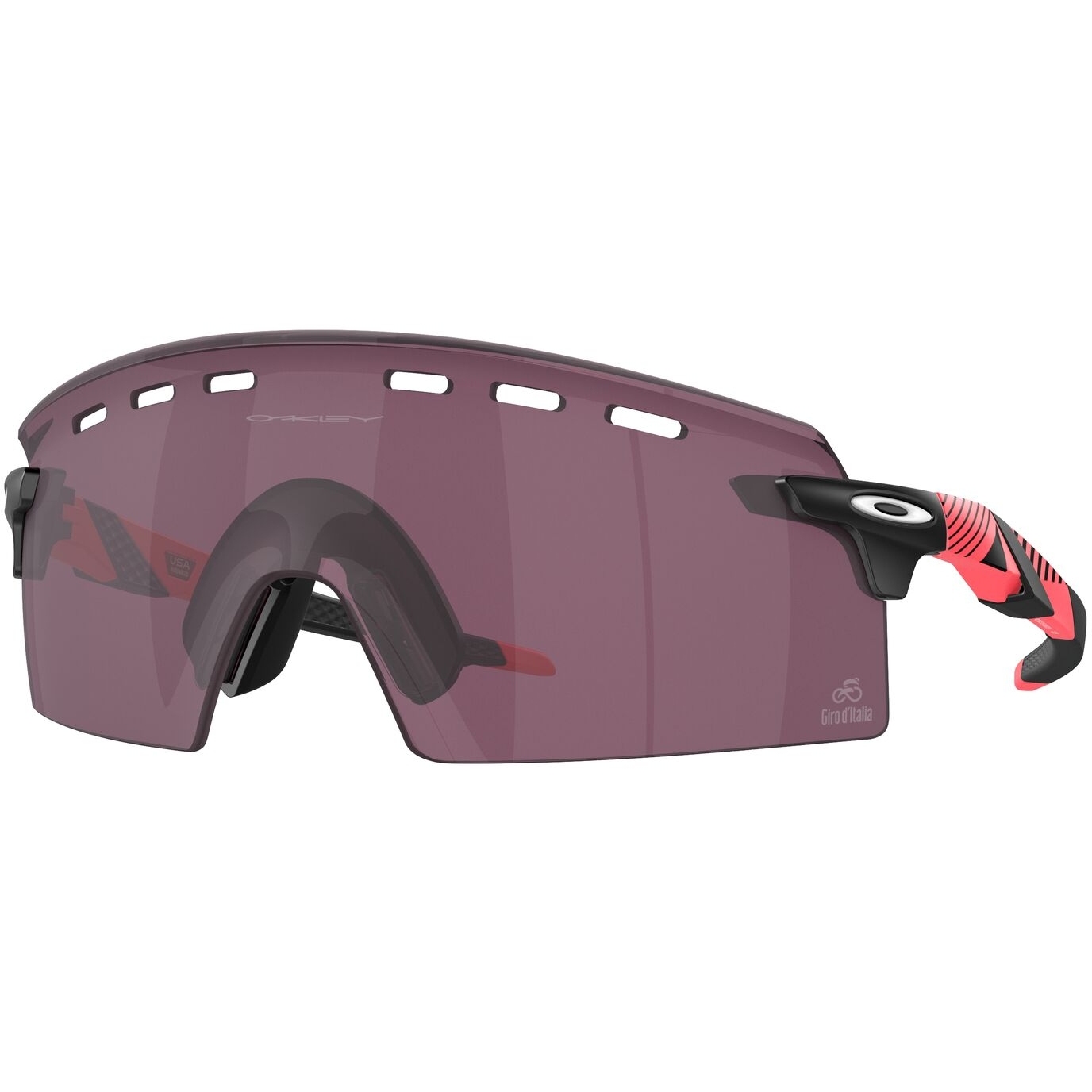 Produktbild von Oakley Encoder Strike Brille - Giro Pink Stripes/Prizm Road Black - OO9235-1639