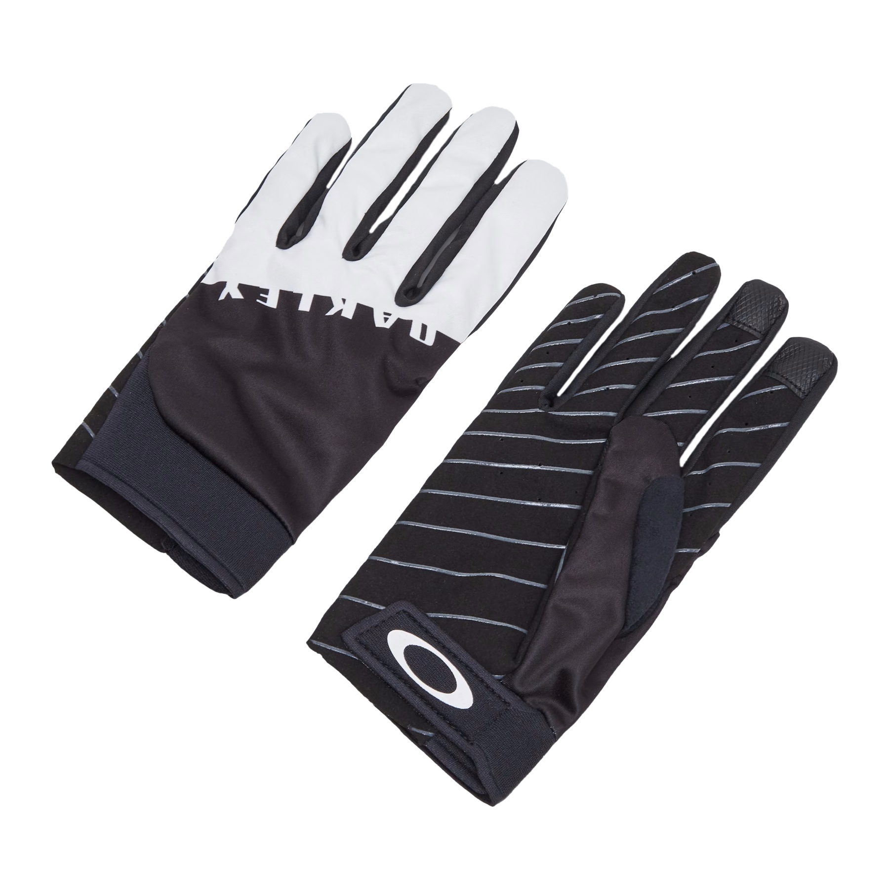 Picture of Oakley Icon Classic Road Gloves - Black/White