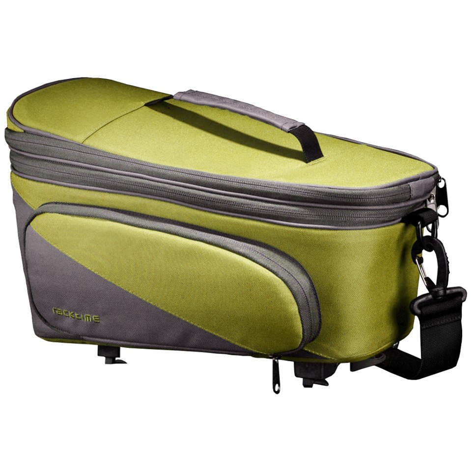 Produktbild von Racktime Talis Plus Gepäckträgertasche - Lime Green | Stone Grey