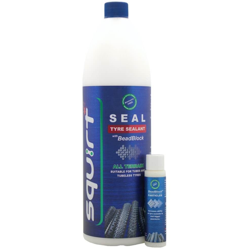 Productfoto van Squirt Seal Latex BeadBlock Tire Sealant - 1000ml