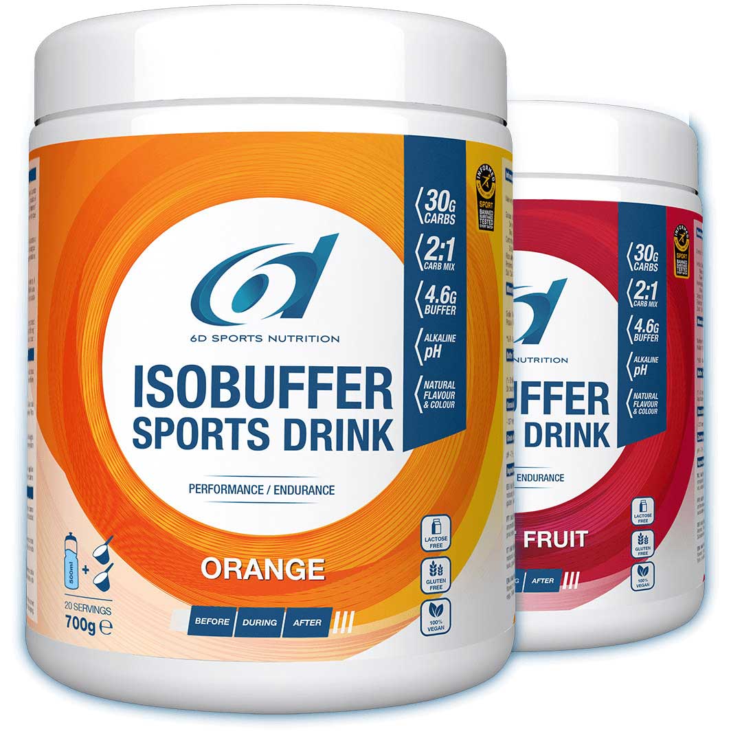 Produktbild von 6d Sports Nutrition Isobuffer - Kohlenhydrat-Getränkepulver - 700g