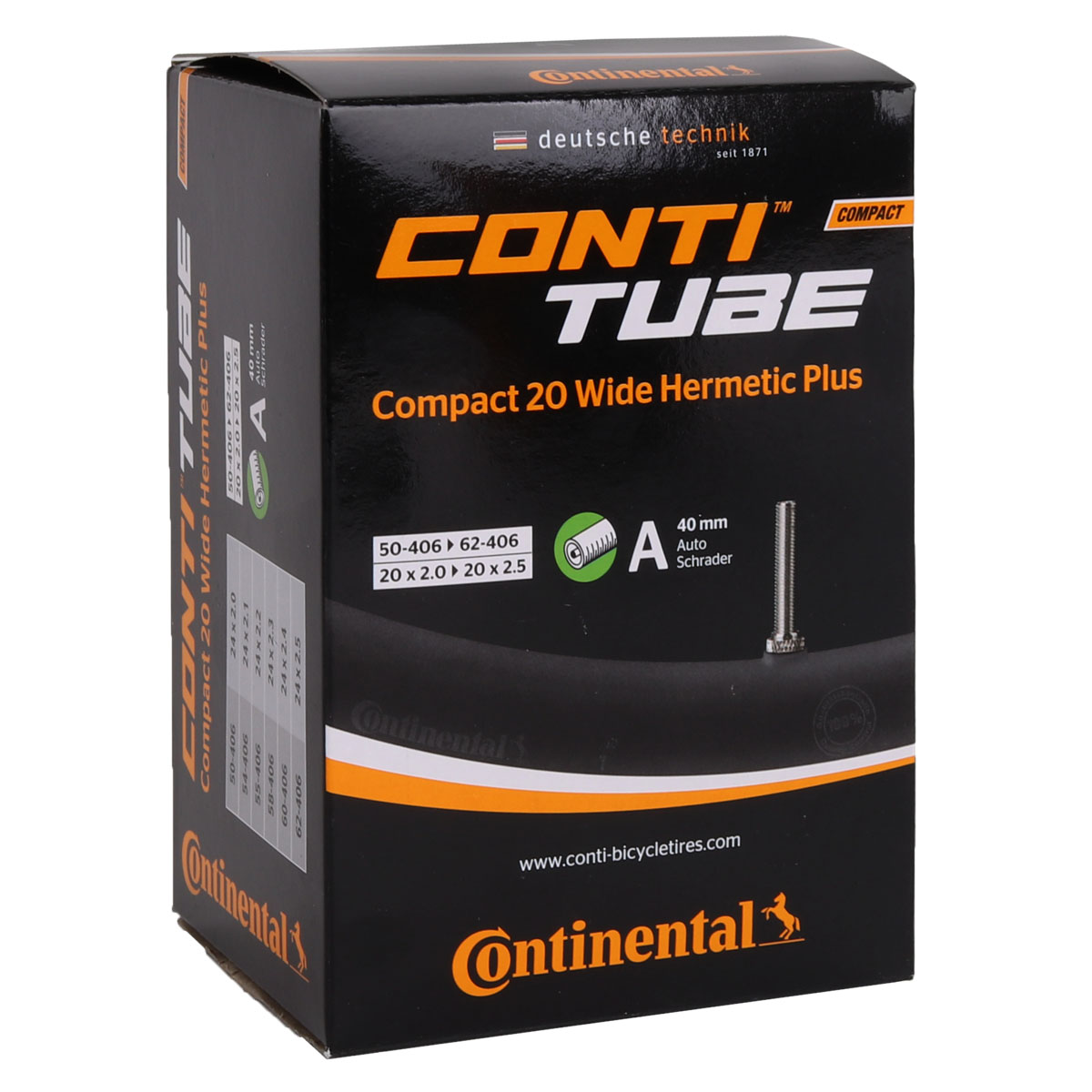 Image of Continental Compact Inner Tube - 20" | Wide | Hermetic Plus