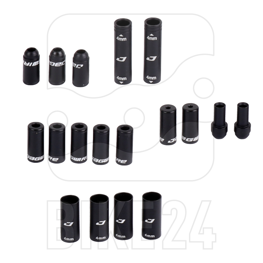 Picture of Jagwire 2X Elite Link Kit Service Parts - End Caps for Shifting - (18 pcs.) - CHA154