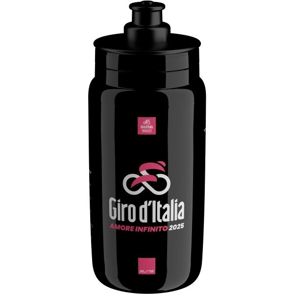 Produktbild von Elite Fly Giro d&#039;Italia Trinkflasche - 550ml - schwarz