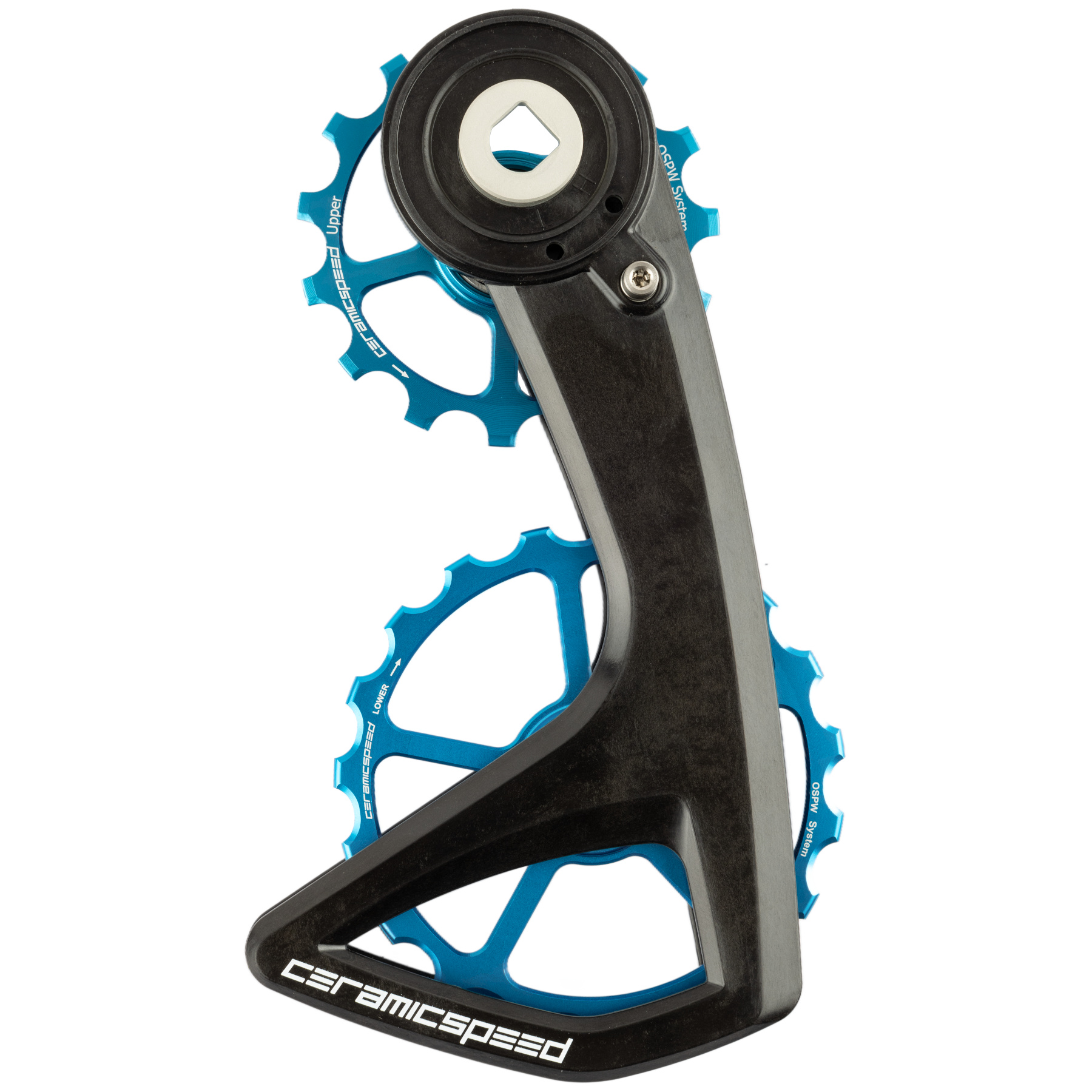 Foto de CeramicSpeed Sistema de Roldanas - OSPW RS - 5-Spoke | para SRAM RED/Force AXS - azul