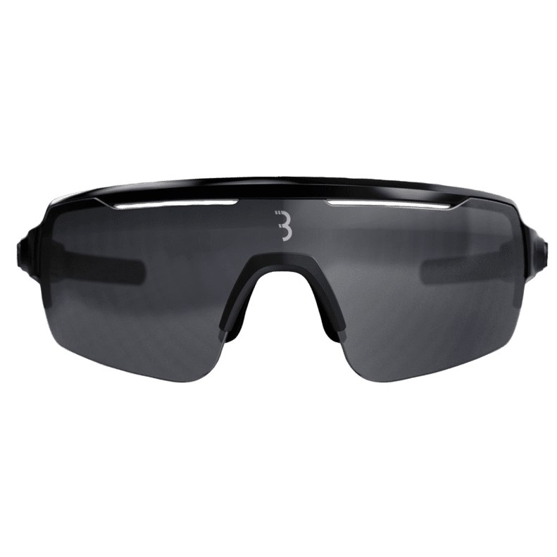 BBB Cycling Commander BSG-61 Glasses - glossy black | smoke + clear + yellow