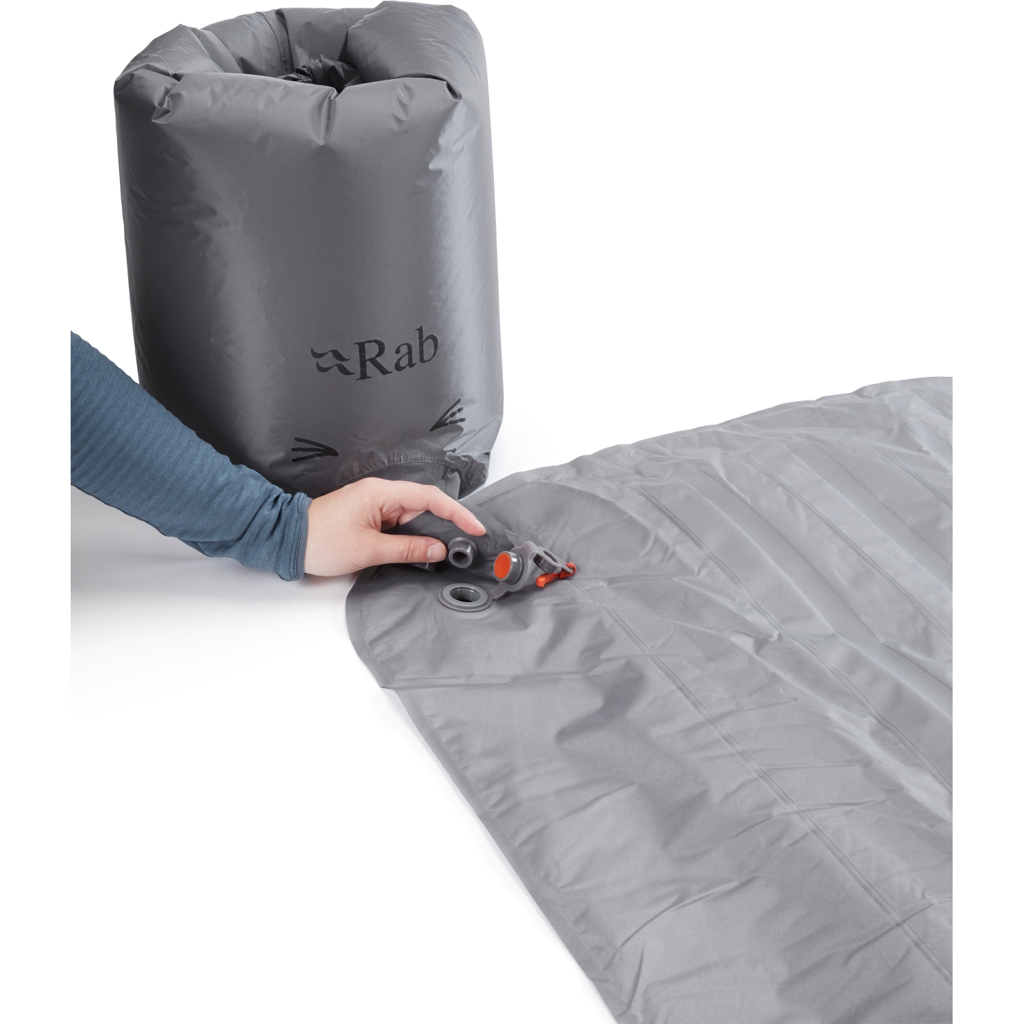Rab Stratosphere 4 Sleeping Mat - Regular Wide - graphene
