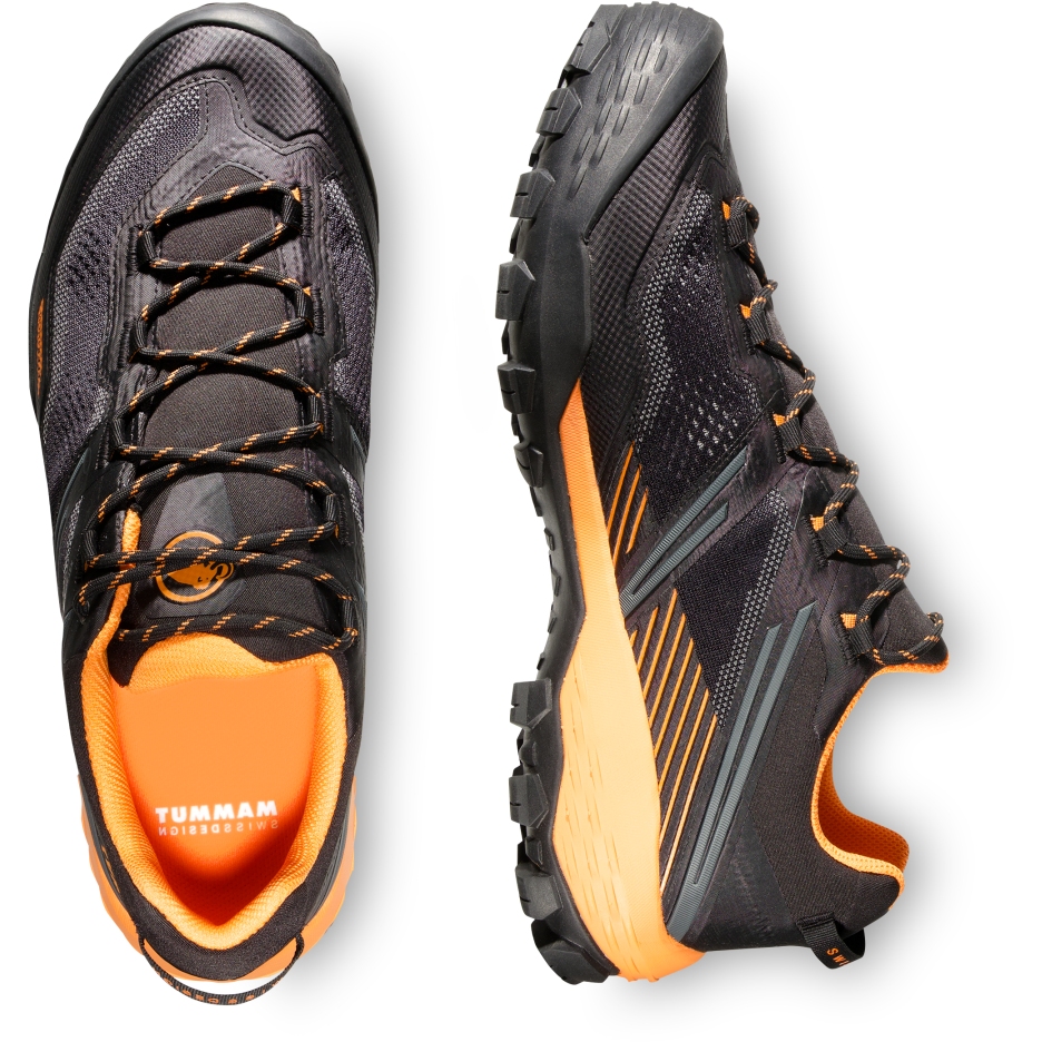 Produktbild von Mammut Ducan II Low GTX Schuhe Herren - schwarz-dark tangerine