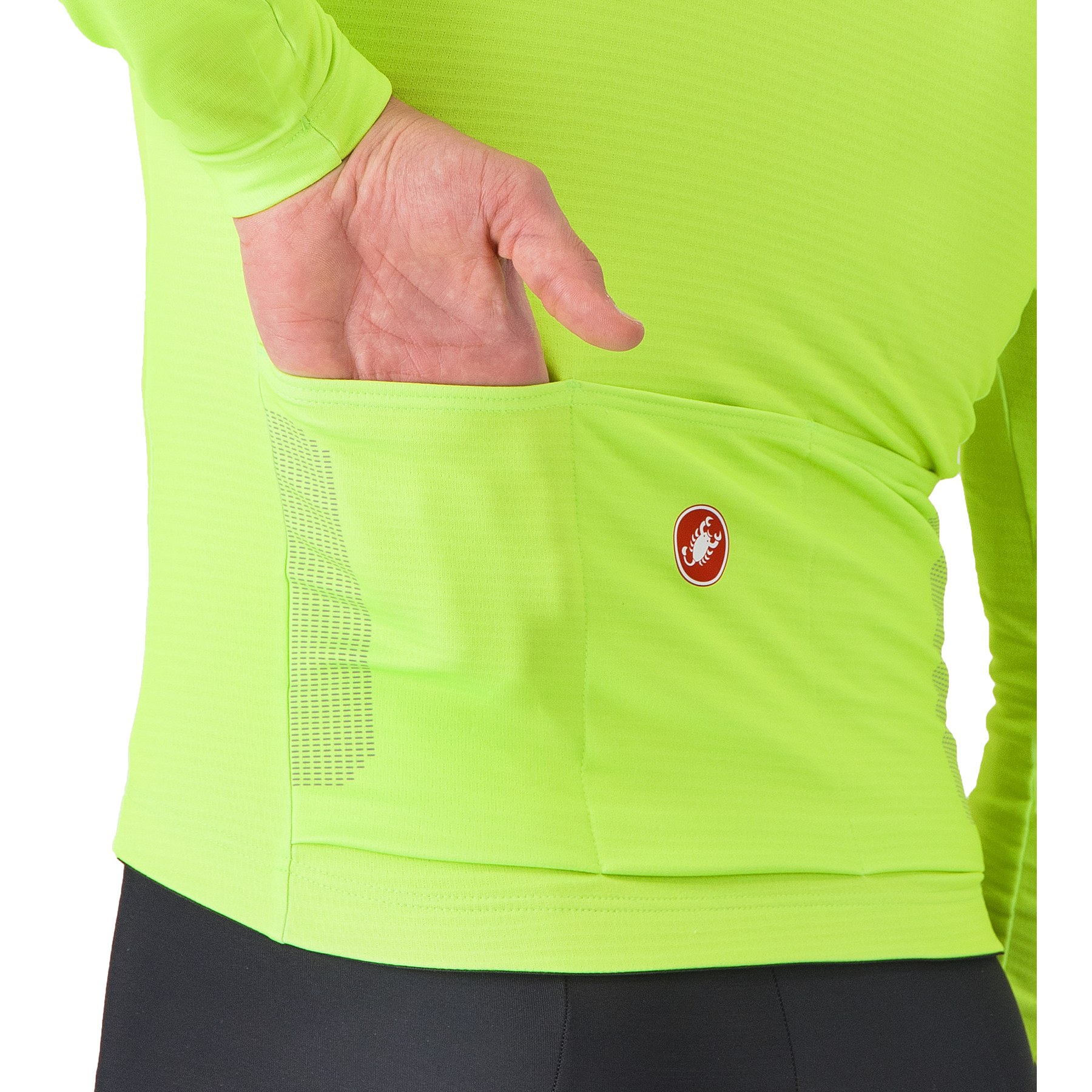 Castelli Puro 4 Jersey Men - electric lime 383 | BIKE24