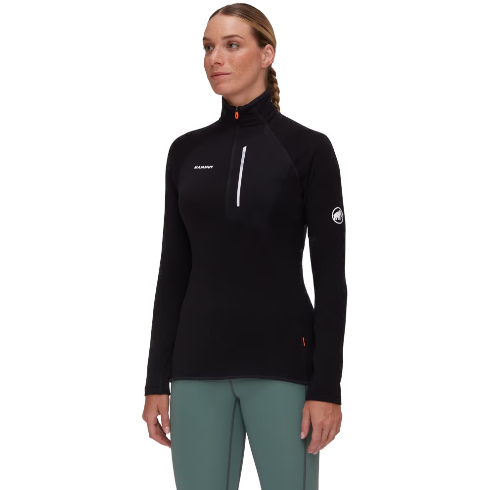 Picture of Mammut Aenergy Light Half Zip Midlayer Pullover Women - black