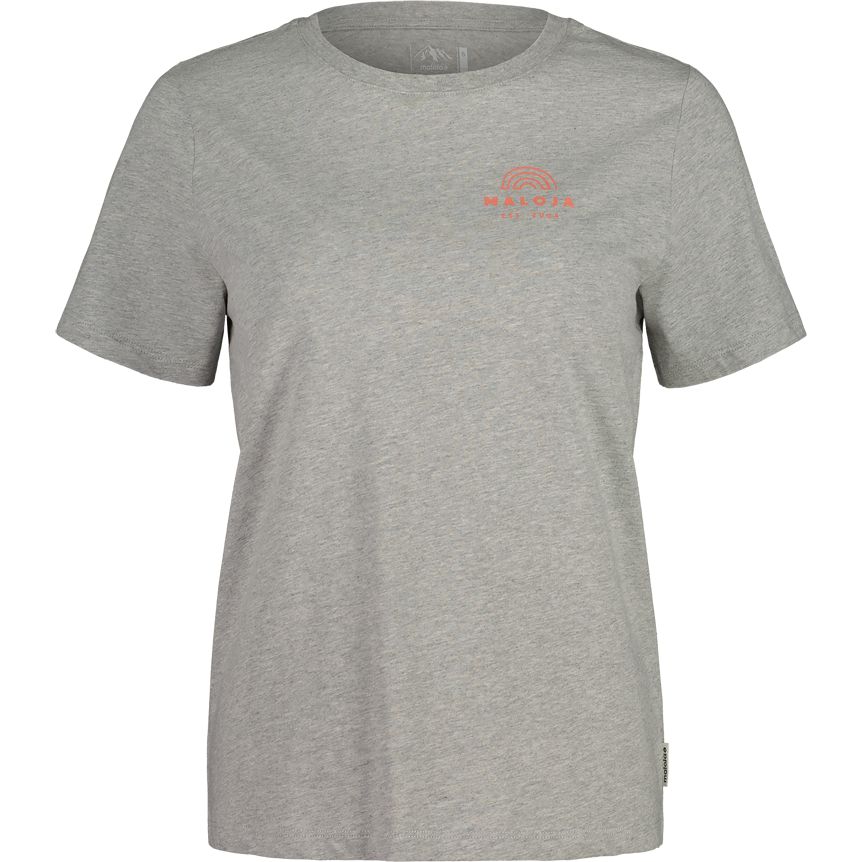Produktbild von Maloja KanzelM. Organic Cotton T-Shirt Damen - grey melange 114