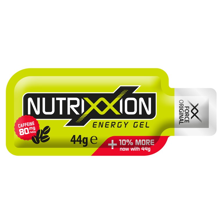 Produktbild von Nutrixxion Energy Gel XX Force Original mit Kohlenhydraten, Koffein &amp; Vitaminen - 44g